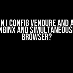 How Can I Config Vendure and a Static Page at Nginx and Simultaneously Run in Browser?